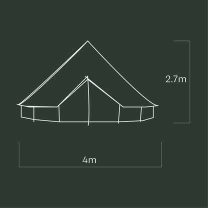 Ultimate 4m Bell Tent