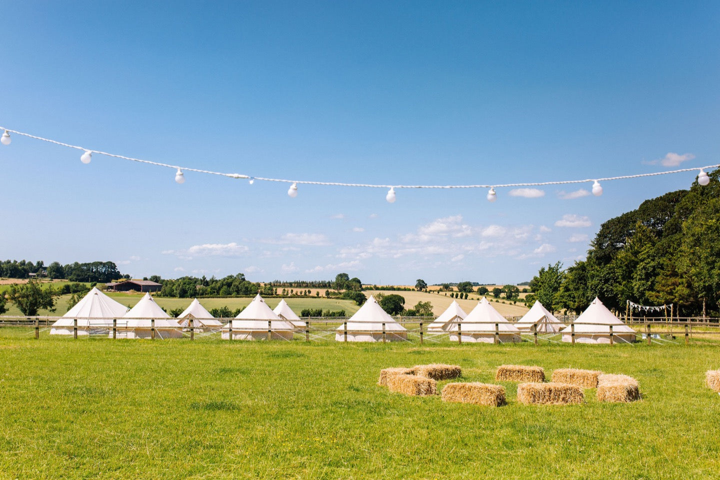 Bell Tent Village for Wedding