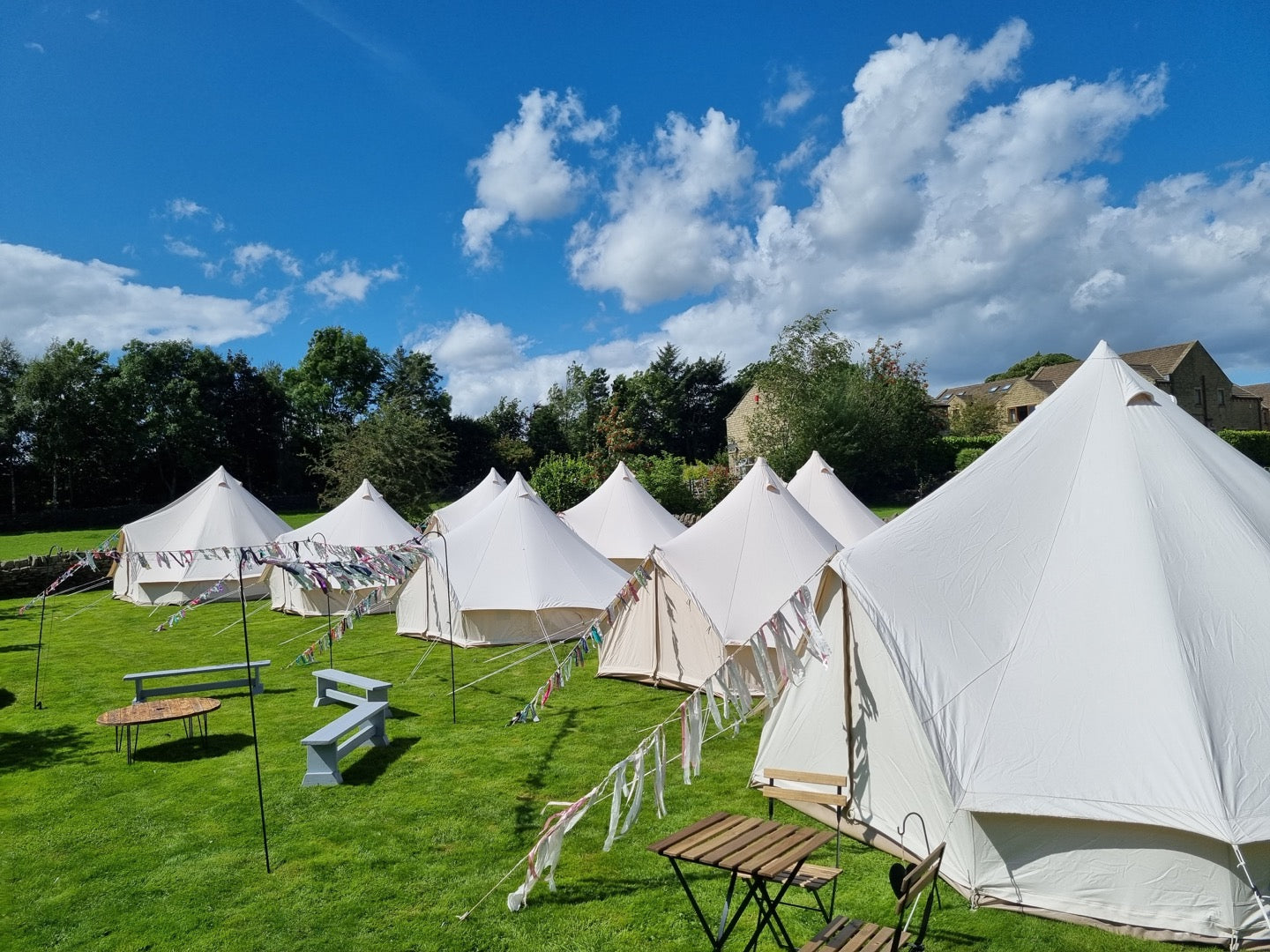 4 Metre Ultimate Bell Tent Village