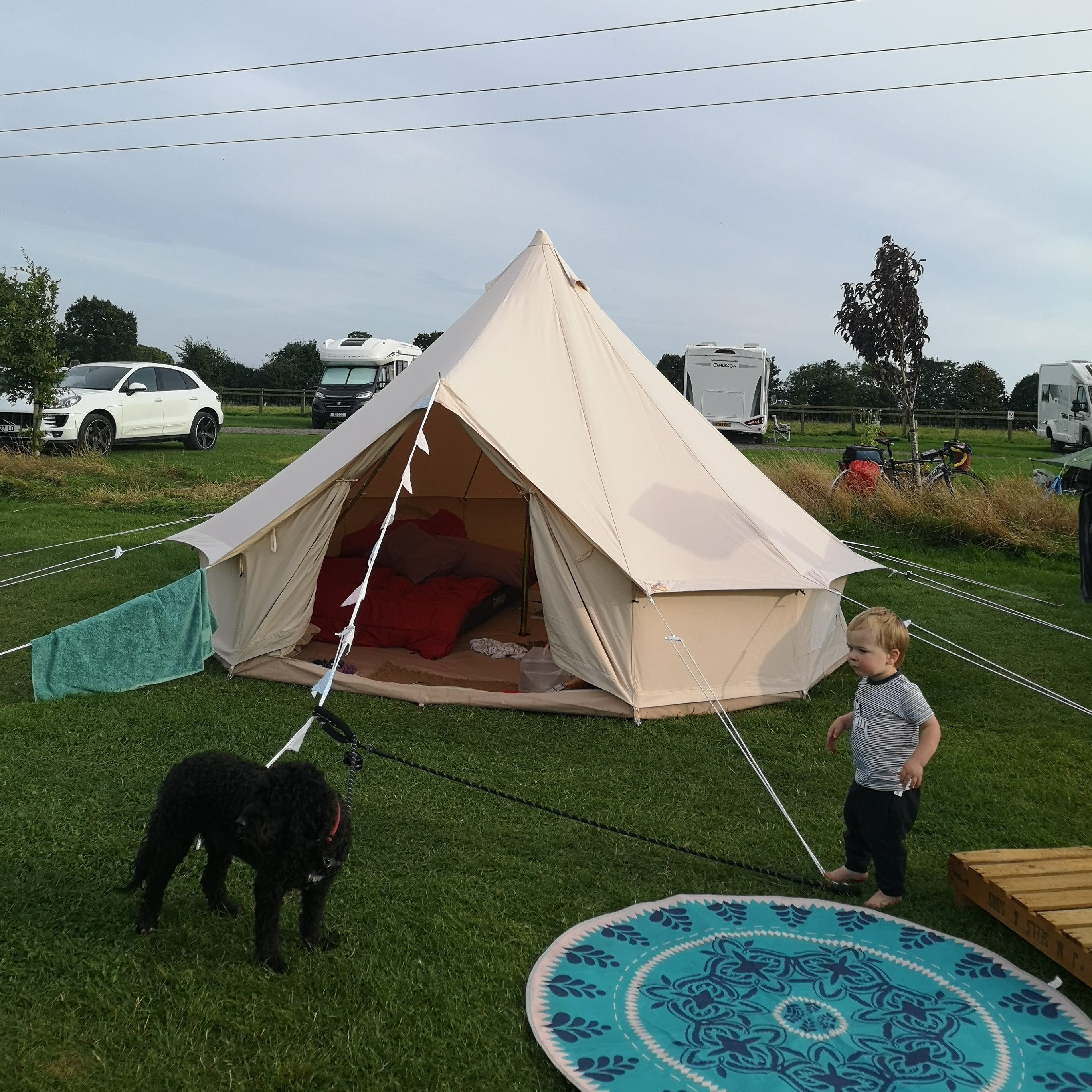 Bell Tent Camping With Children