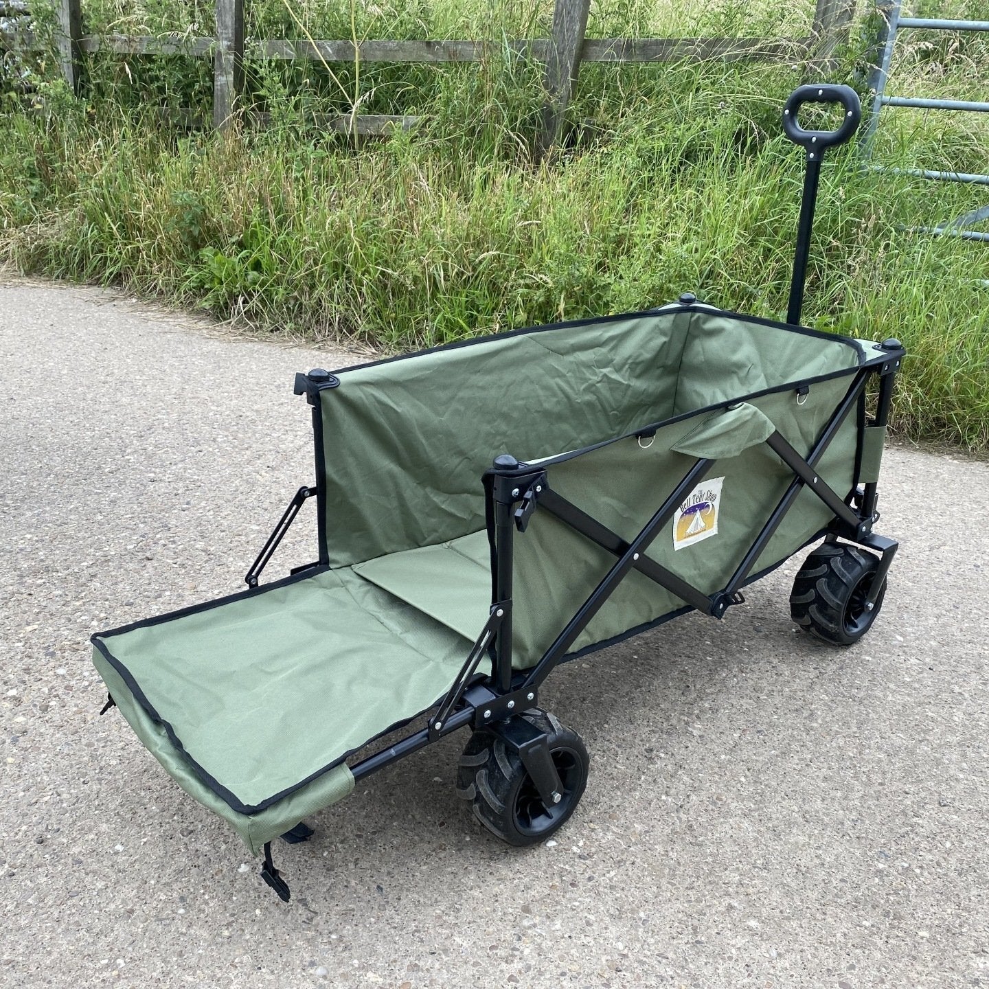 Festival Trolley With Extendable Back From The Bell Tent Shop